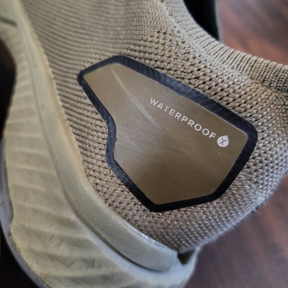 Flux Adapt Waterproof Runner Green Athletic Knit Sneakers Mens 8 / Womens 9.5 - Picture 8 of 16